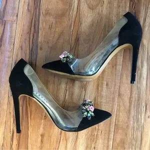 Betsey johnson jane lucite pumps outlet